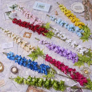 仿真单支大飞燕假花婚庆地排花婚礼堂装饰花艺人造塑料花diy插花