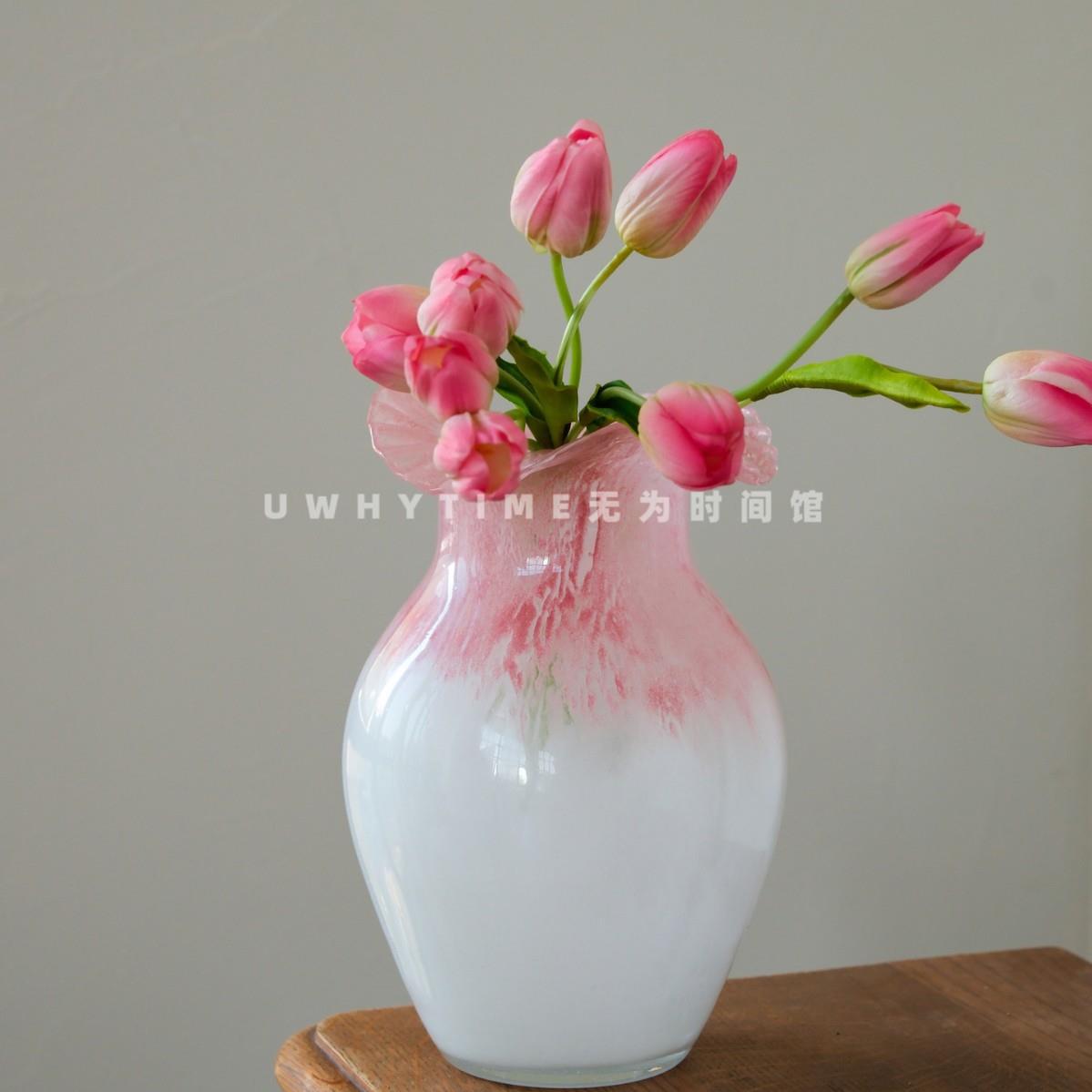 北欧陶瓷花瓶干花鲜花大肚花器简约现代居家装饰品样板间软装搭配