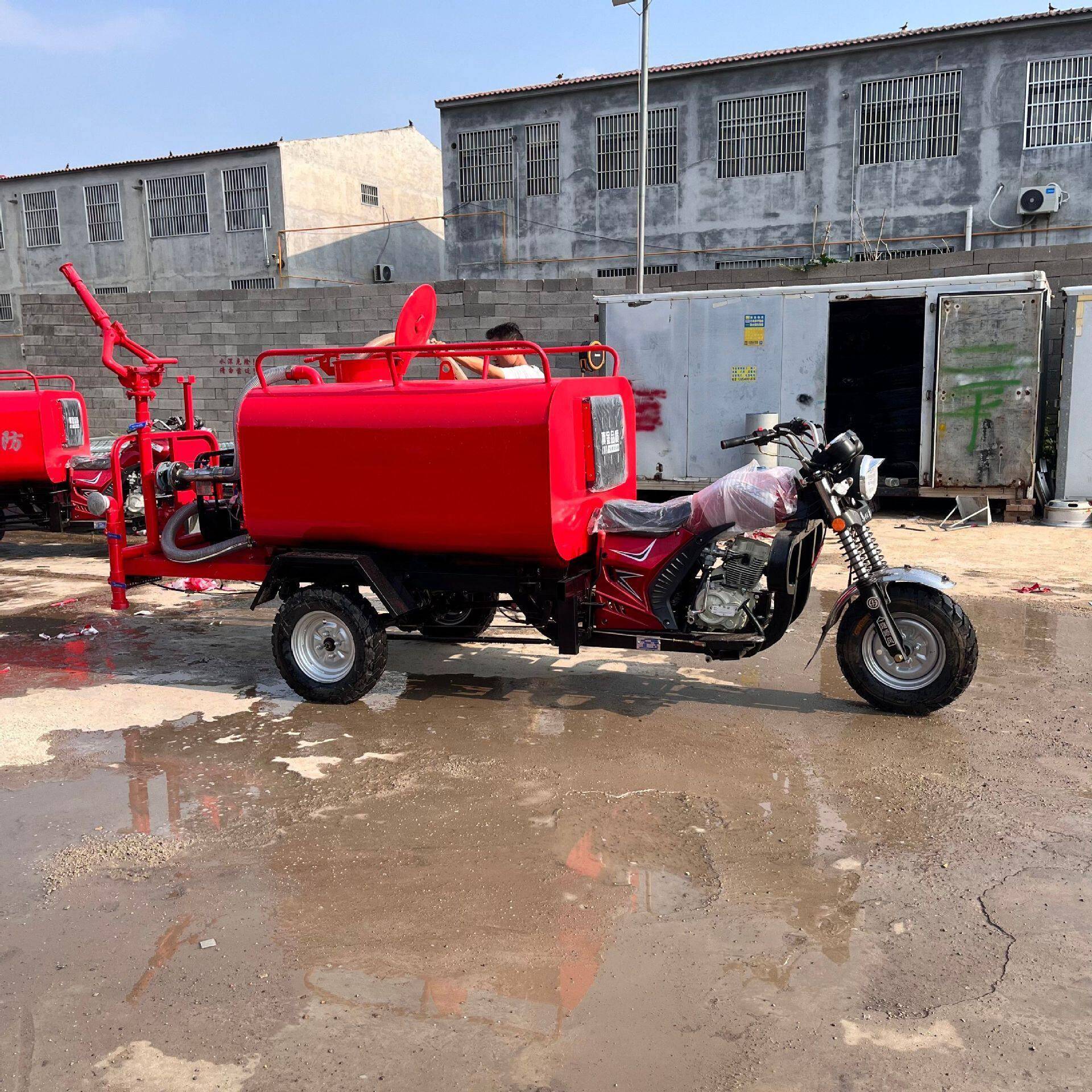 新能源电动三轮消防车微型封闭式排巡逻消防车 应急救援消防车
