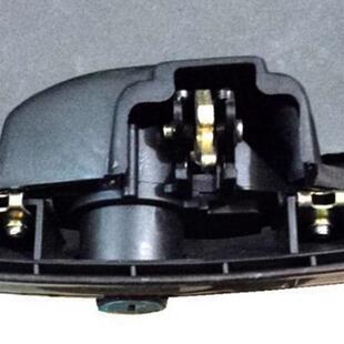 通用踏板摩托车电动车尾箱后备箱锁储物箱配件锁芯塑料箱锁头黑