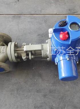 DN150直通式耐磨截止阀J941H-25C重型铸钢法兰电动截止