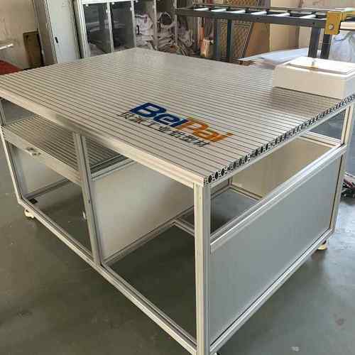 净水器滤芯生产装检测设备铝型材结构的数控机床框架组装设备外框