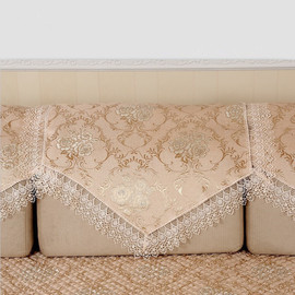 欧式沙发靠背巾蕾丝沙发，扶手巾布艺防尘罩，全盖四季通用防滑沙发垫