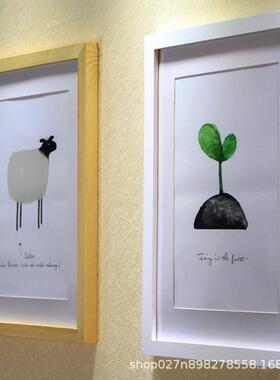 poster , photo , wooden art picture frame, square相框/画框