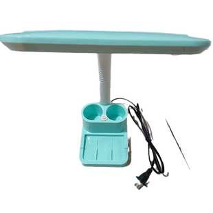 东恒台灯DH LED台灯学生书桌带笔筒插电三色光学习台灯 5075新款