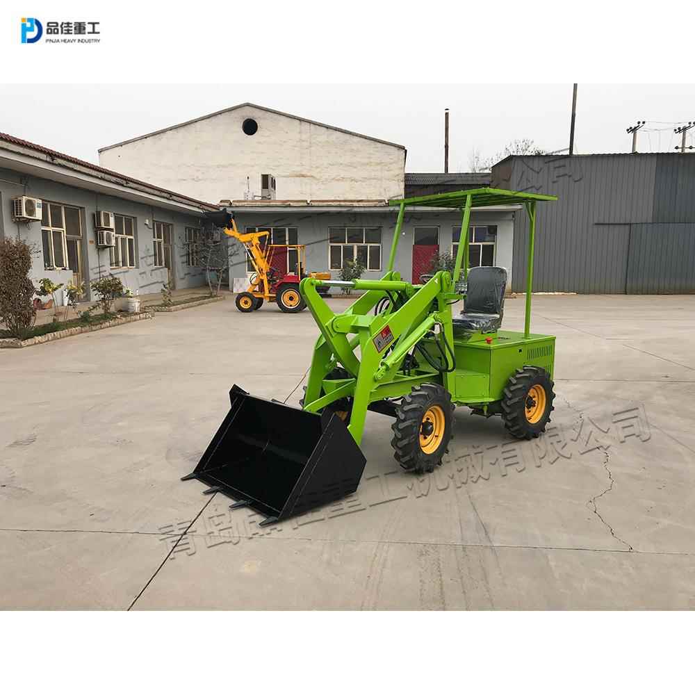 碎石散砖运输小铲车 农业座驾式四轮推土机 建设工程土地施工铲车