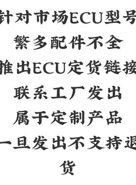 叶盛飞特慧骑新大都东海 星科 杰治文 福爱电喷ECU节气门总成定制
