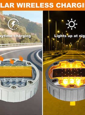 地143铝道钉警示灯直径热销灯压铸亮化灯交通埋太阳能圆形