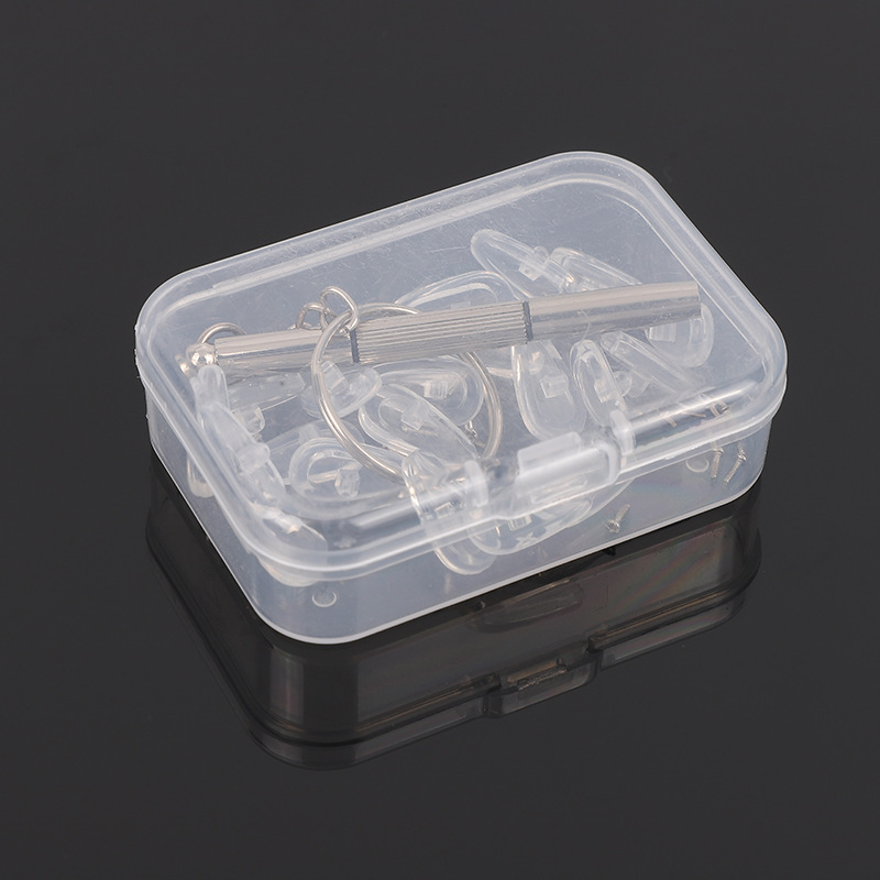 气囊眼镜鼻托硅胶超软鼻子减压防压痕鼻梁防滑防脱落眼睛配件鼻垫