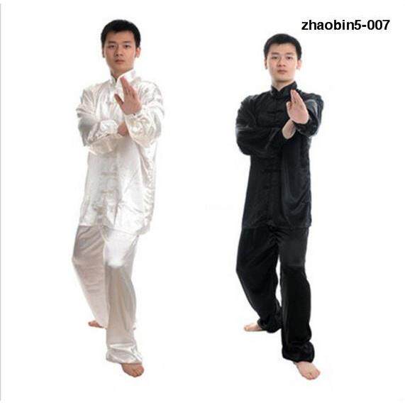 高档装太极服八段锦春夏男女款晨练表演武术服太拳服服装练功套包