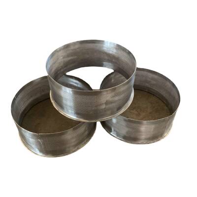 造粒机筛网鸡不锈钢冲孔网直径270m精筛制粒机配件冲孔网