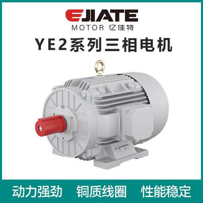 YE2-80M1-4三相国标电机大功率电动机三相异步泵用电机铜线电机
