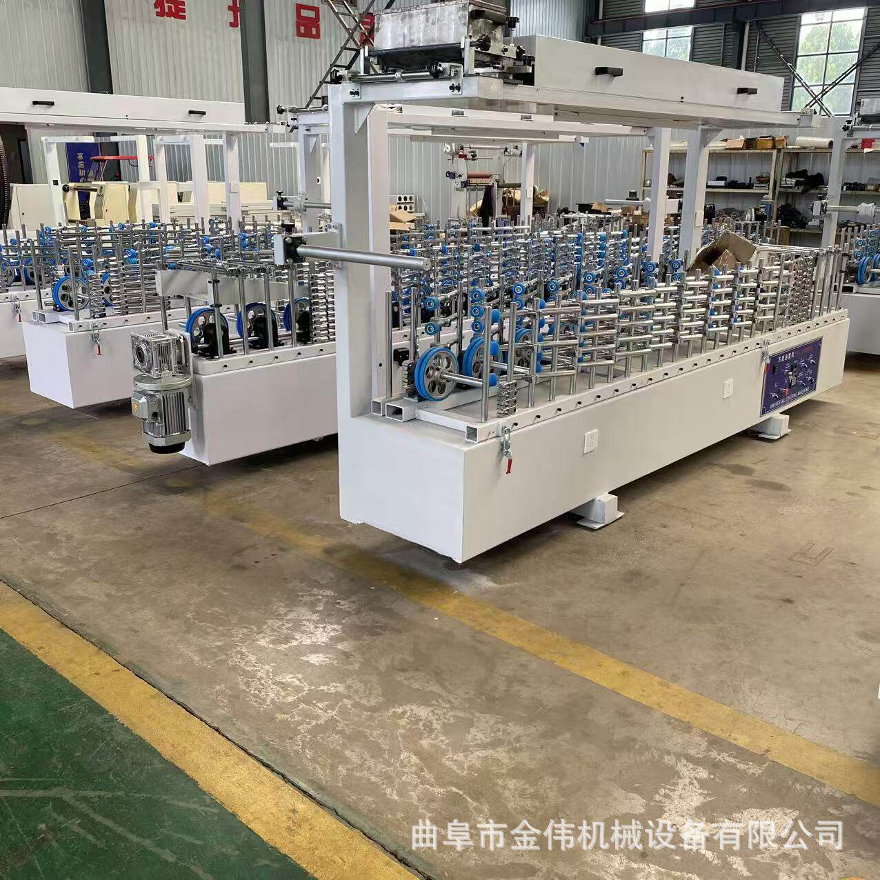 PVC装饰软线条包覆机 镜子边框广告海报压边框线条一次成型覆膜机