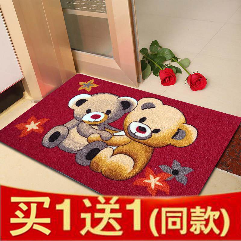 买一送一防滑门垫入户门进门脚垫厨房门口垫子卫生间浴室吸水地垫