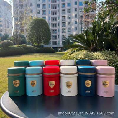 tyeso新款316不锈钢保温焖烧罐学生上班族双层超长便携保温饭盒桶