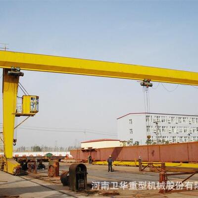 厂家生产L型单主梁吊钩门式起重机河南