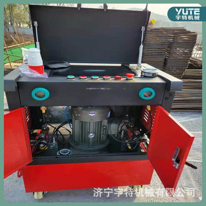 智能钢绞线张拉系统桥梁预应力施工钢绞线张拉机高速灌浆设备图片