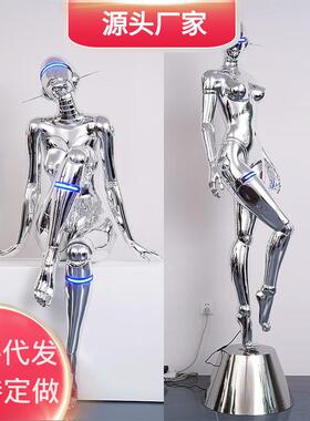 机械姬人形大摆件空山基Sexyrobot女神大型科技飞天酒吧KTV雕塑