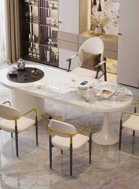 椅茶桌轻奢代简约现办KMJ公室家用奶小茶台网红油风岩板阳台茶桌