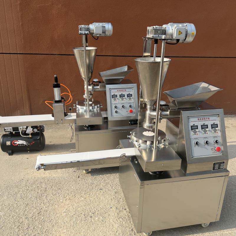 电动智能全自动包子机 不锈钢包子馒头馅饼一体机 多功能大包子机