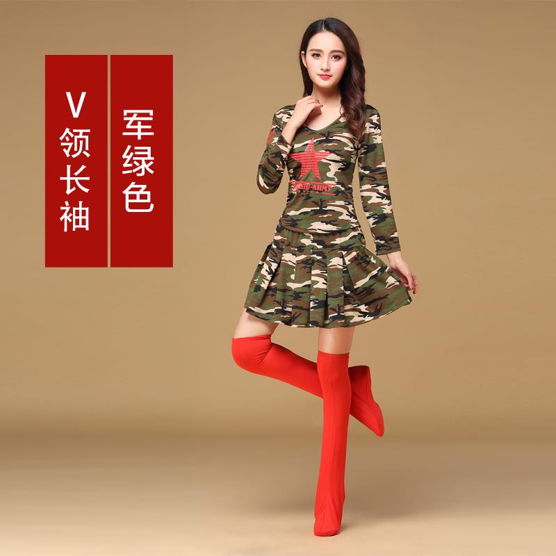 特价春夏广场舞服装新款套装水兵广场舞套装