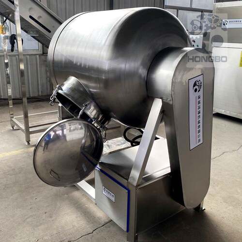 诚信经营肉块真空滚揉机鸡产品腌制设备狗粮猫粮前端搅拌机
