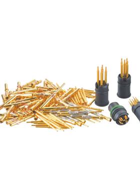 M8连接器 5Pin B-Code 板端公座 前锁焊接带线传感法兰连接器