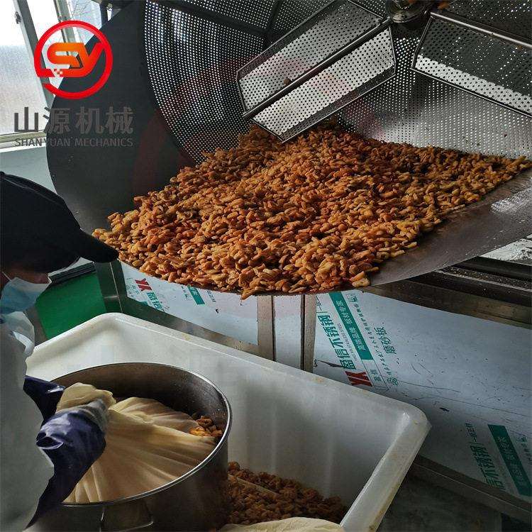 全自动油条酥油炸锅 香辣酥油炸生产线 脂渣五花肉油炸机