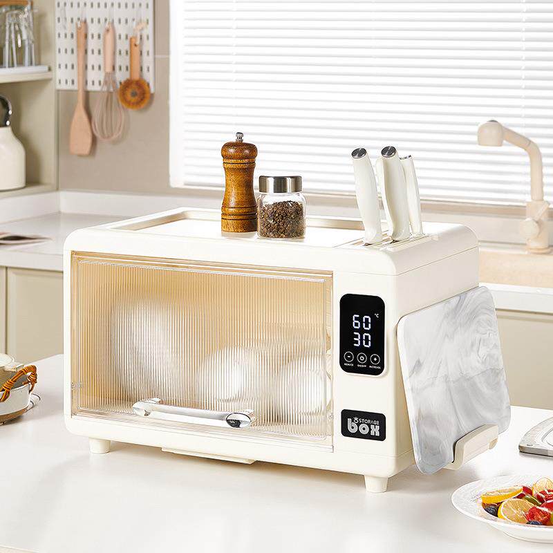 【严选】多功能消毒碗柜防尘柜子烘干一体家用厨房餐具碗盘收纳柜