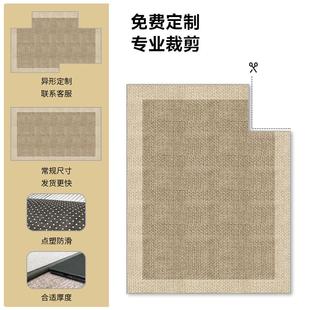 门地毯2023垫新款入户门奢脚客厅进门玄关大门口轻卧室jw纯色垫地