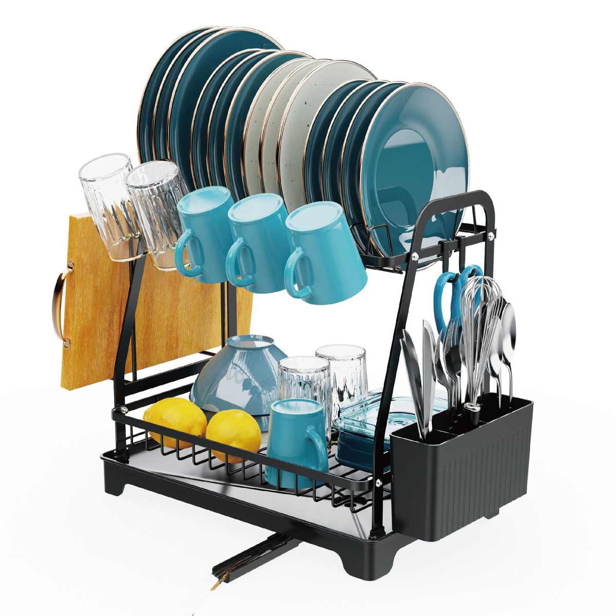 放架盘家用kl33022025新款台面架碗碟架收纳沥水厨房碗碗筷