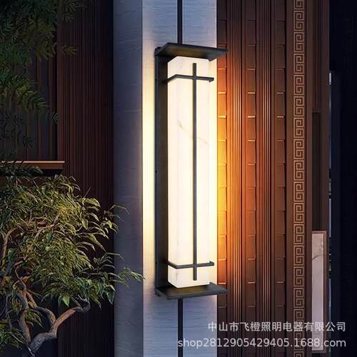 灯户外云石壁壁灯防水庭院代阳台墙现简见描述约外墙大门柱子过长