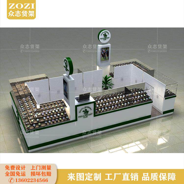 手表表玻璃柜式名矮柜商场多经点展腕表陈列柜欧眼118镜首饰展架