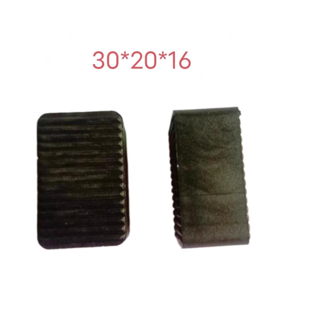 毫米实心黑色硬质垫片钢化玻璃门窗塑料块助配件玻璃垫块夹托