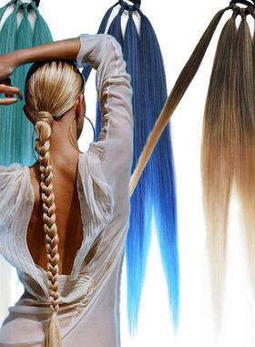 Ponytail Extensions Boxing Braids Braid DIY 可编假发拳击辫子