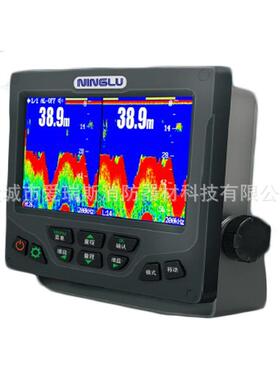 供宁禄DS207双通道液晶50kHz200kHz船用测深仪内河CCS证