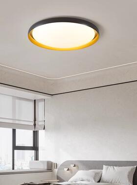 圆形led吸大顶灯主卧室房简约现代64126具书房间家用极简气吸顶灯