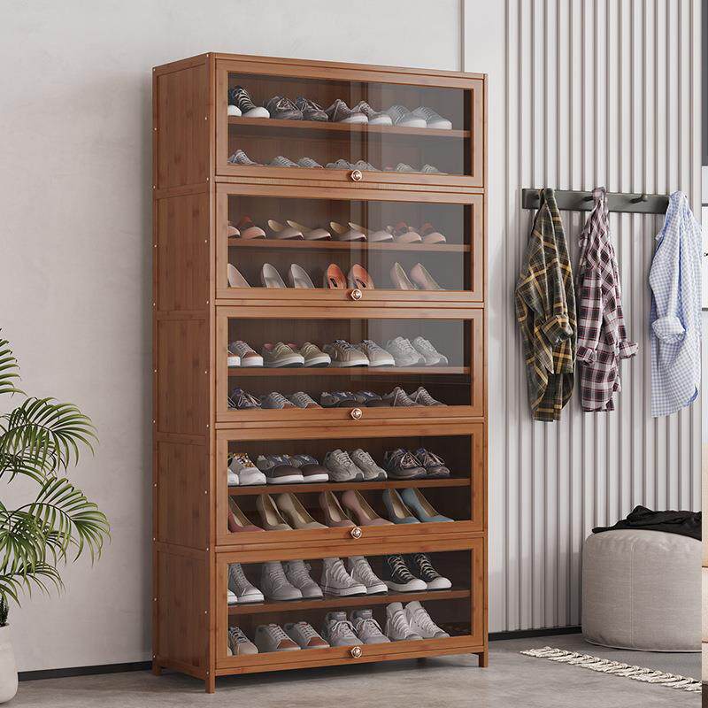 翻斗鞋柜家用现代简约门口进门超大容量一体收纳柜玄关柜鞋架神器