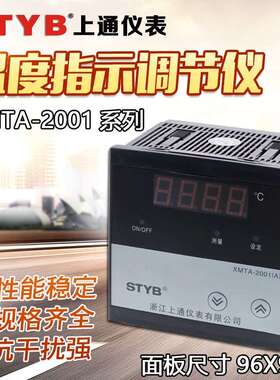 STYB上通仪表温控仪XMTA-2001/2002温度控制调节仪器E K型PT100
