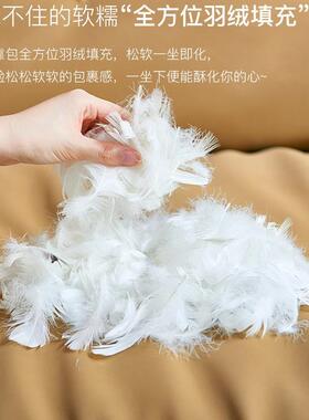 意式奢砂皮艺云轻朵沙发baxer直排云朵沙发磨客厅小户型现代简约