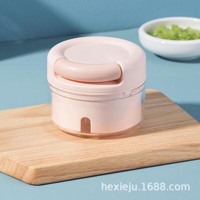 乐博迷你蒜泥神器捣蒜器手动蒜泥器蒜蓉小型搅打切压拉蒜搅碎机