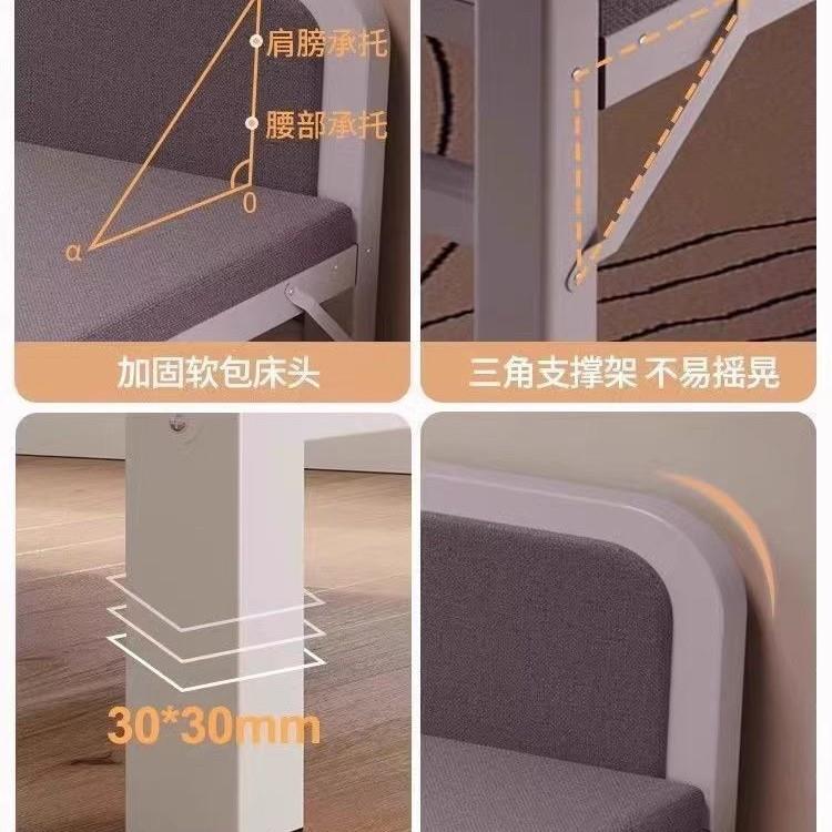 学生新款家具折叠床单人床家用午休简易宿舍出租屋轻奢1米2床简约