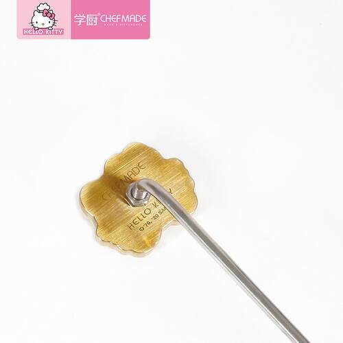 学厨 KITTY火烧铜模烘焙印章古早蛋糕烙印模具馒头烫印2号烙印