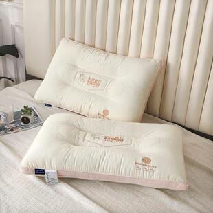 A类超柔成人软装头一对家用护椎颈助睡眠家用枕单人Y257712学生宿