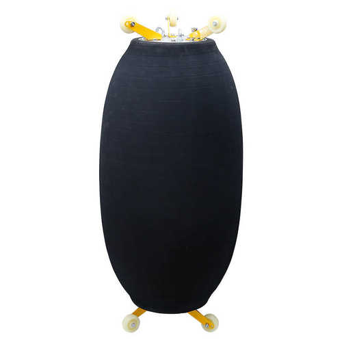 堵水闭水胆漏橡胶管道闭试充气压封堵气囊-球实验dn50球600试水