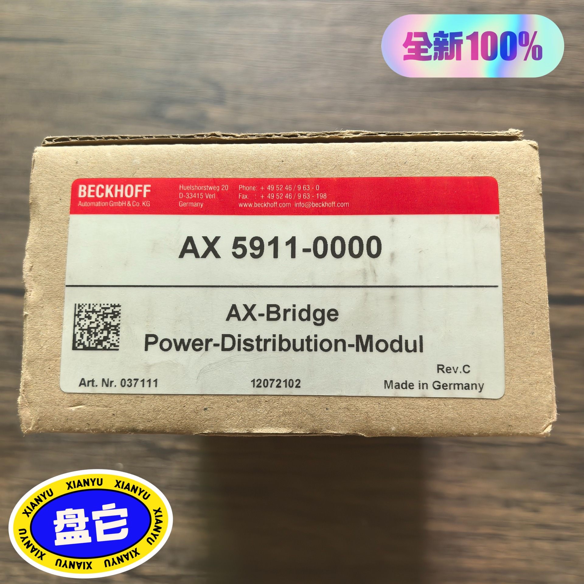 全新原装正品 BECKHOFF倍福 AX5911-0000