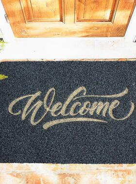 Entrance Doormat TPR Rubber Non-Slip Bath Mat Mud Sand Remov