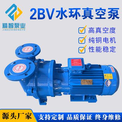 2bv水环式真空泵工业用水循环抽负压大吸力高真空度无油压缩机