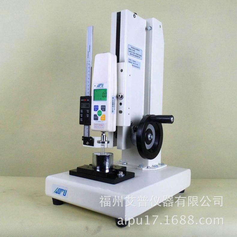 艾普桌上型5-500牛数显弹簧试验机K-50HB弹簧试验机压力测试仪