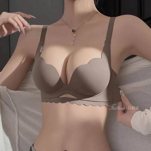提拉内衣女士小胸聚拢显大无钢圈收副乳防下垂无痕2025新款文胸罩